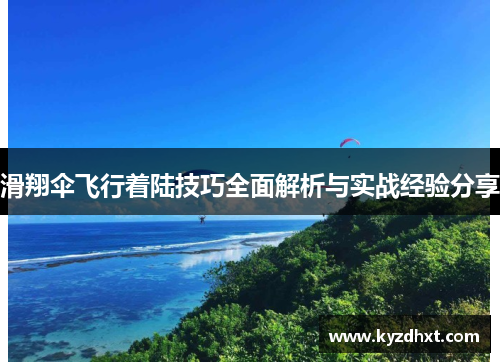 滑翔伞飞行着陆技巧全面解析与实战经验分享